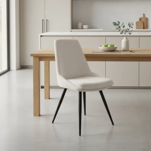 Стілець M-72 натуральний + чорний