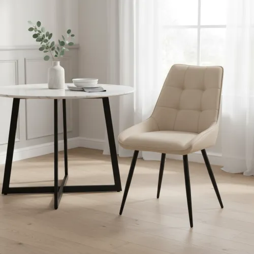 Стілець M-75 капучино + чорний