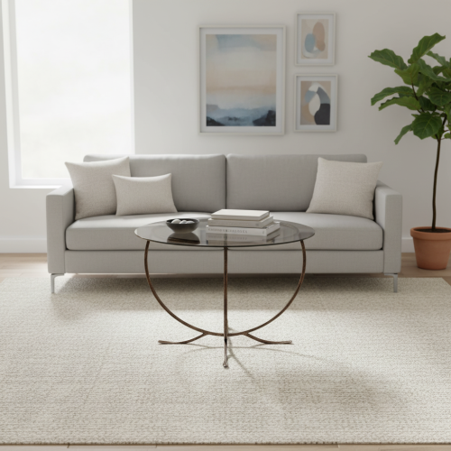 Журнальный стол МеталлАрт Глобус1