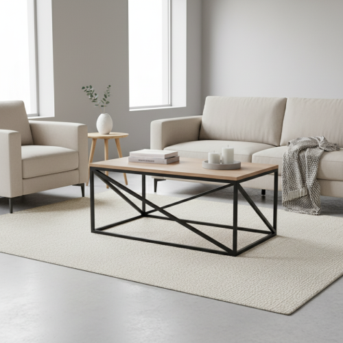 Журнальный стол МеталлАрт Левангер0,9