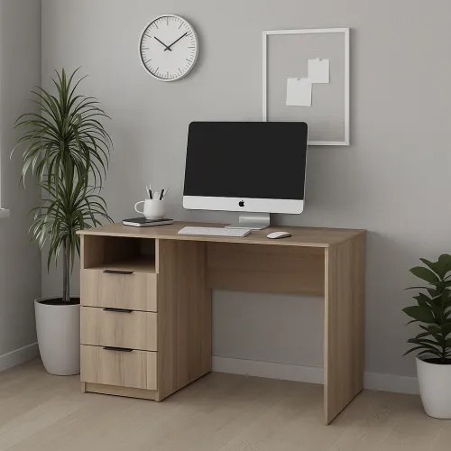 Стол письменный СП1 3Я 750х1100х500 мм ДСП Дуб Сонома