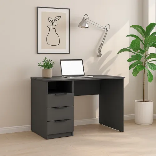 Стол письменный СП1 3Я 750х1100х500 мм ДСП Серый Графит