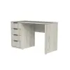 Стол письменный СП2 4Я 750х1300х500 мм ДСП Дуб Крафт Белый