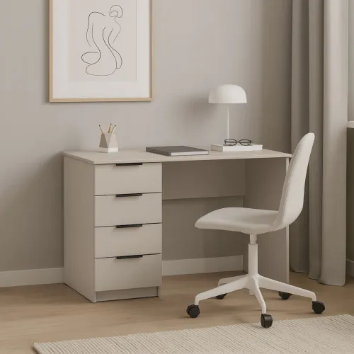 Стол письменный СП2 4Я 750х1300х500 мм ДСП Кашемир