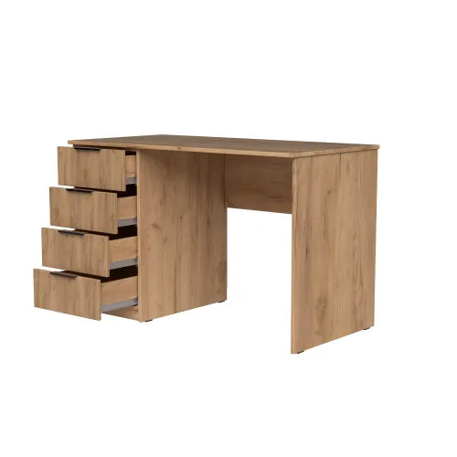 Стол письменный СП2 4Я 750х1300х500 мм ДСП Дуб Крафт Золотой