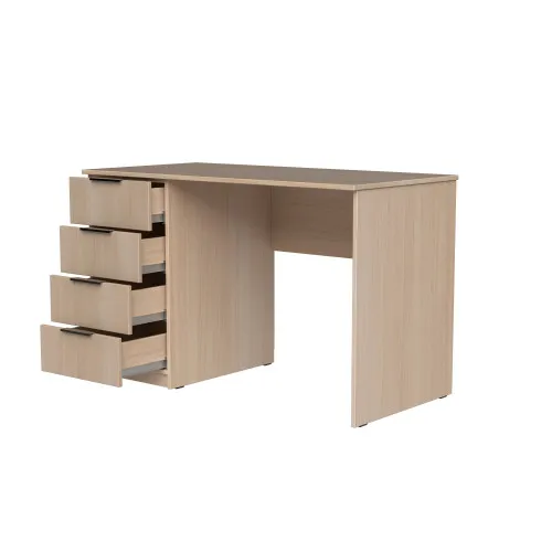 Стол письменный СП2 4Я 750х1300х500 мм ДСП Дуб Молочный