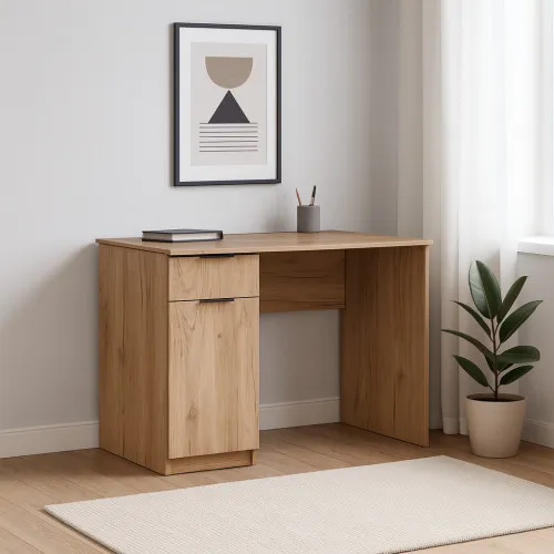 Стол письменный СП3 1Я1Д 750х1200х500 мм ДСП Дуб Крафт Золотой