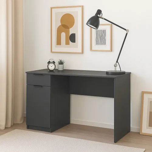 Стол письменный СП3 1Я1Д 750х1100х600 мм ДСП Серый Графит