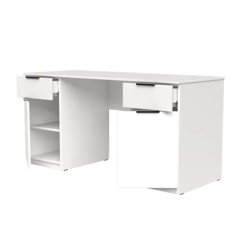 Стол письменный СП4 2Я2Д 750х1400х500 мм ДСП Белый