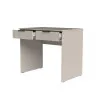 Стіл письмовий СП5 2Я 780х1000х600 мм корпус ДСП Кашемір фасад МДФ фарба NCS S 2002-Y50R (Шовковистий мат) фрезерерування Плаше Грос