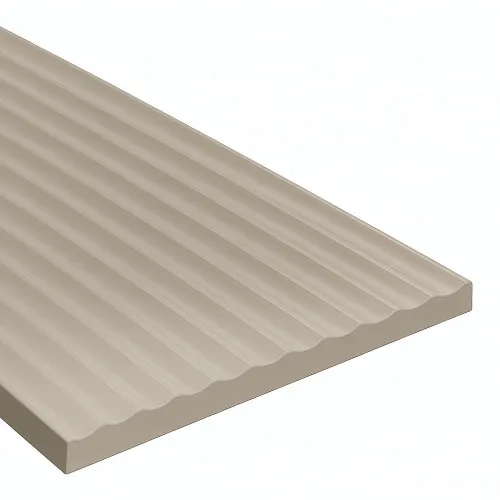 Стол письменный СП3 1Я1Д 750х1100х600 мм корпус ДСП Кашемир фасад МДФ краска NCS S 2002-Y50R (Шелковистый мат) фрезерование Плаше Гросс