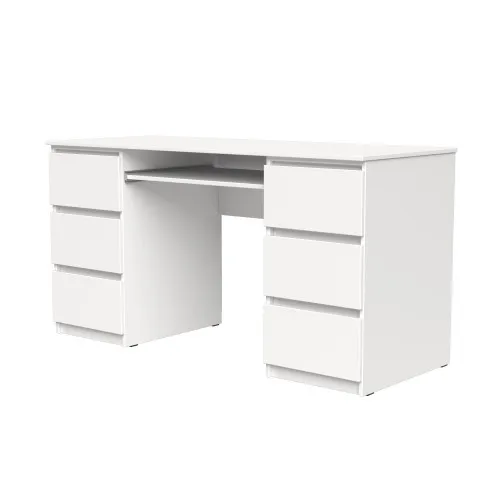 Стіл письмовий СП6 6Я 780х1400х500 мм ДСП Білий