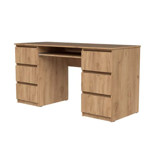 Стіл письмовий СП6 6Я 780х1400х500 мм ДСП Дуб Крафт Золотий