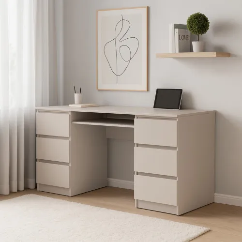 Стіл письмовий СП6 6Я 780х1400х500 мм ДСП Кашемір