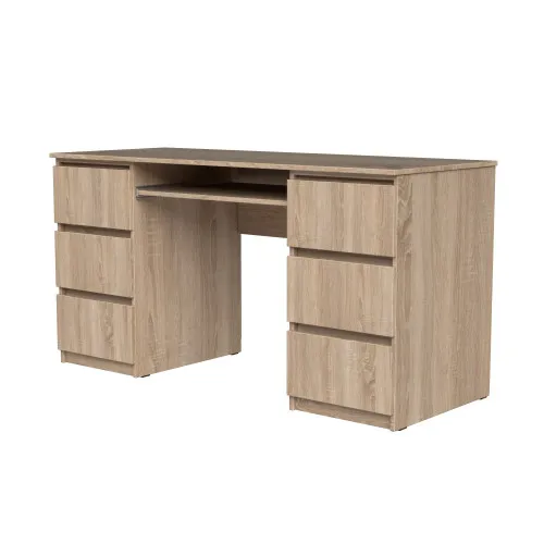 Стіл письмовий СП6 6Я 780х1400х500 мм ДСП Дуб Сонома