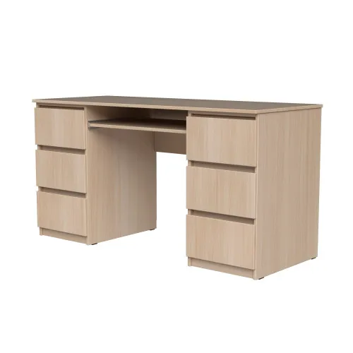 Стіл письмовий СП6 6Я 780х1400х500 мм ДСП Дуб Молочний
