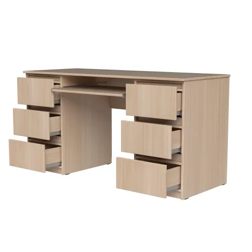 Стіл письмовий СП6 6Я 780х1400х500 мм ДСП Дуб Молочний