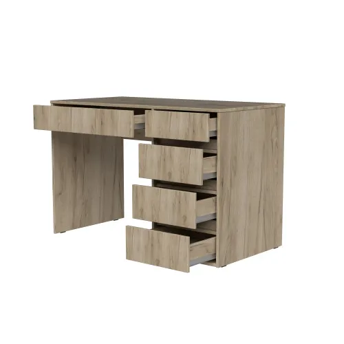 Стіл письмовий СП7 5Я 780х1100х500 мм ДСП Дуб Крафт Сірий