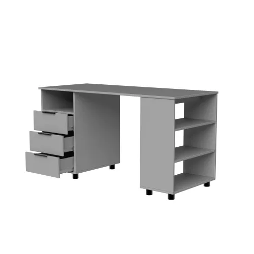 Стол письменный СП8 3Я 750х1500х600 мм ДСП Серая Мышка