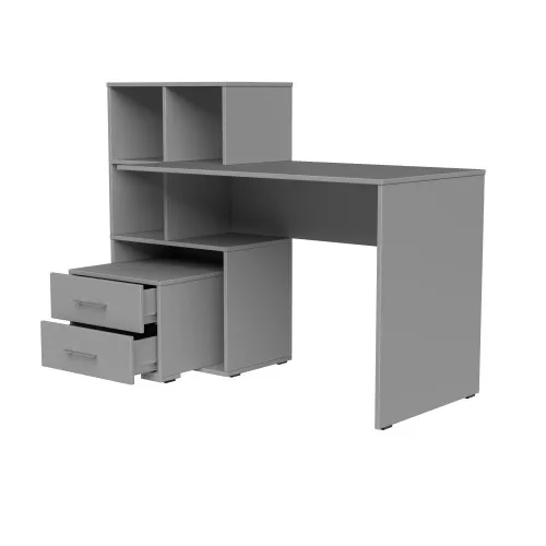 Стол письменный СП9 2Я 1040х1500х600 мм ДСП Серая Мышка
