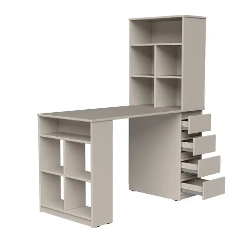 Стол письменный СП10 4Я 1500х1200х600 мм ДСП Кашемир