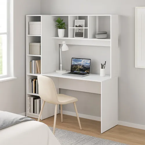 Стол письменный СП11 1700х1550х500 мм ДСП Белый