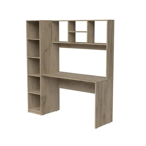 Стол письменный СП11 1700х1550х500 мм ДСП Дуб Крафт Серый