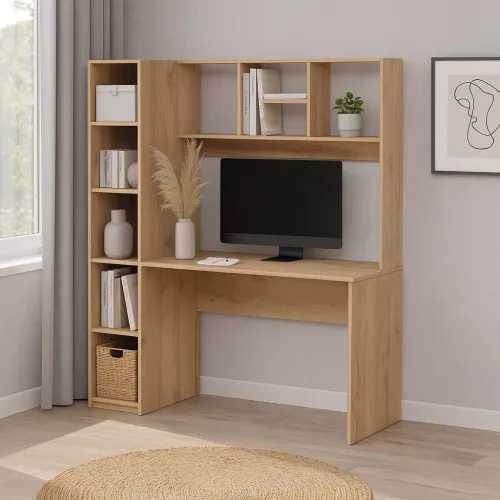 Стол письменный СП11 1700х1550х500 мм ДСП Дуб Крафт Золотой