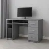 Стол компьютерный СК1 3Я 780х1400х600 мм ДСП Серая Мышка