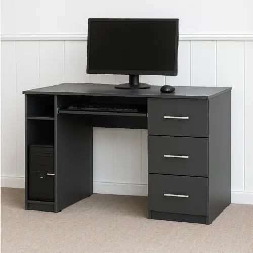 Стол компьютерный СК1 3Я 780х1300х600 мм ДСП Серый Графит