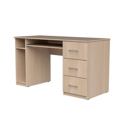 Стол компьютерный СК1 3Я 780х1300х600 мм ДСП Дуб Молочный