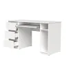 Стол компьютерный СК2 3Я 780х1400х600 мм ДСП Белый