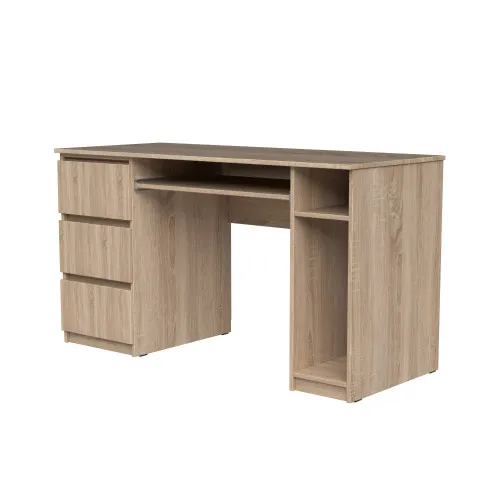 Стол компьютерный СК2 3Я 780х1300х600 мм ДСП Дуб Сонома