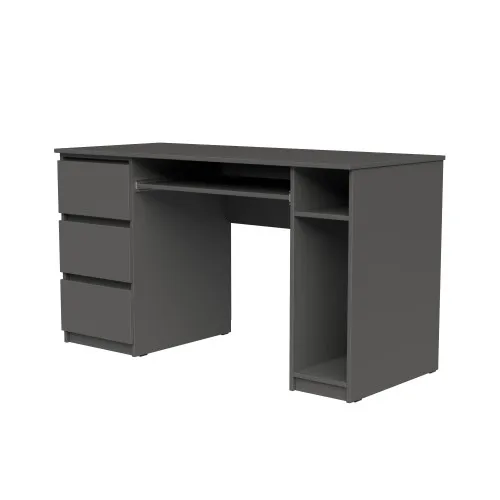 Стол компьютерный СК2 3Я 780х1300х600 мм ДСП Серый Графит