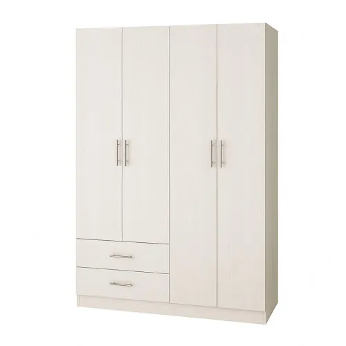 Шафа розпашна ШР5 2100х1200х450 мм ДСП Дуб Кафт Сірий