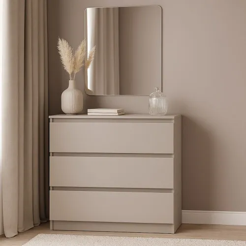 Комод К1 3Я 755х800х400 мм ДСП Кашемир