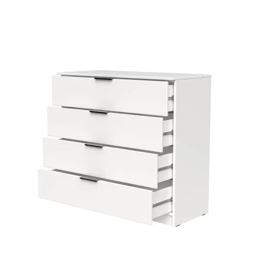 Комод К4 4Я 945х1000х450 мм ДСП Белый