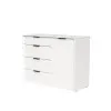 Комод К5 4Я 880х1200х450 мм ДСП Белый