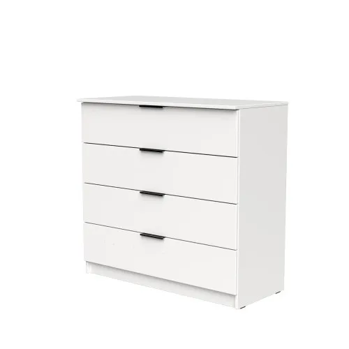 Комод К4 4Я 945х1000х450 мм корпус ДСП Белый фасад МДФ краска RAL9003 (Белый)