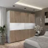 Шкаф-купе двухдверный M-Line 215*180*57 см Белый МШК2.121.215.18.57