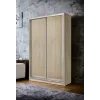 Шкаф-купе двухдверный SENAM E-Line 140х45х240 см Дуб Сонома ДСП EШК 2.1.24.45.14