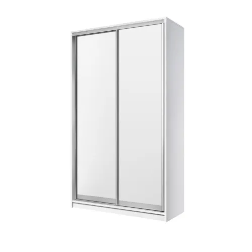 Шафа-купе дводверна SENAM E-Line 1500×450×2700 мм Білий ДСП EШК 2.2.27.45.15