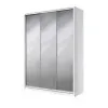 Шкаф-купе трехдверный SENAM E-Line 190×60×270 см белый Зеркало EШК 3.2.27.60.19