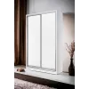 Шкаф-купе двухдверный SENAM E-Line 140х45х210 см белый ДСП EШК 2.1.21.45.14.1