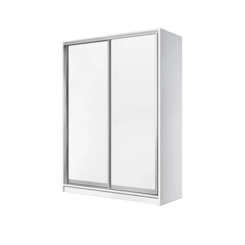 Шафа-купе дводверна SENAM E-Line 1700×600×2100 мм Білий ДСП EШК 2.1.21.60.17