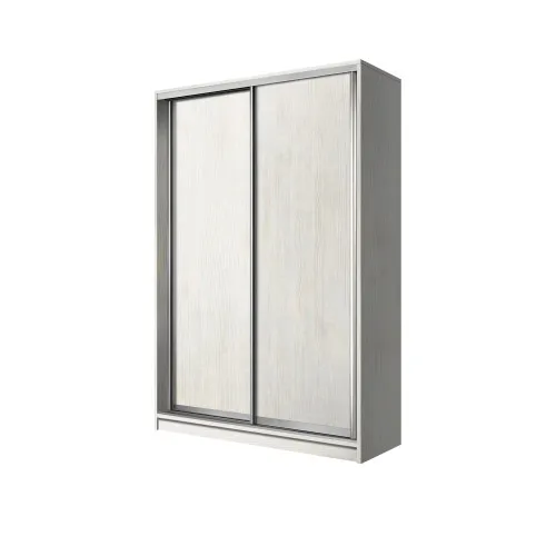 Шафа-купе дводверна SENAM E-Line 1500×450×2100 мм Ясен Серфсайд ЧистийК024ДСП EШК 2.2.21.45.15