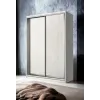 Шкаф-купе двухдверный SENAM E-Line 1700х450х2100 мм Ясень Серфсайд чистый К024 ДСП EШК 2.3.21.45.17