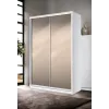 Шкаф-купе двухдверный SENAM E-Line 1700х450х2400 мм белый Зеркало EШК 2.3.24.45.17.1