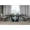 Керамический стол Феличе TML-1000 грей шторм + черный