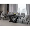 Керамический стол Феличе TML-1000 грей шторм + черный